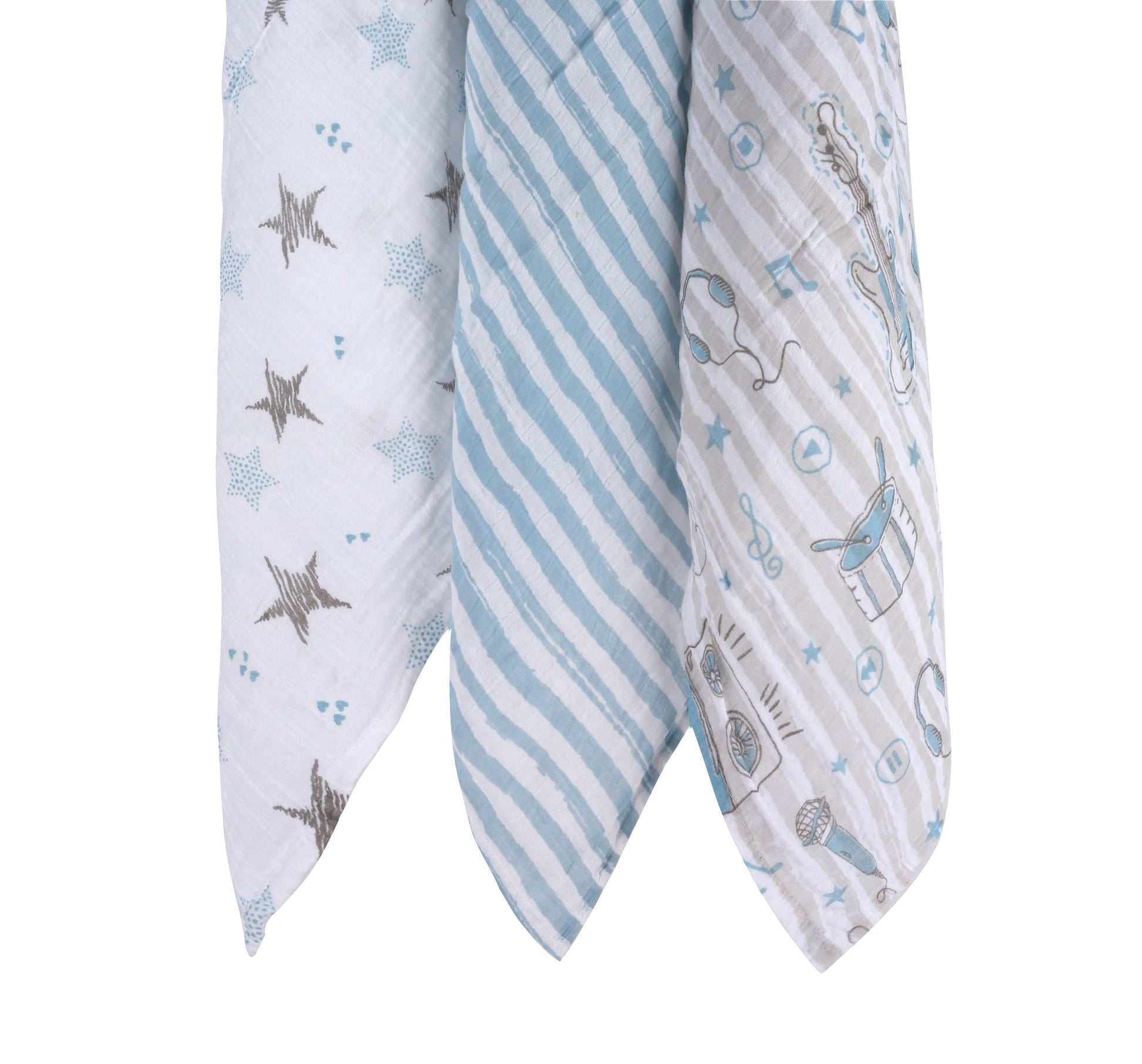 Abracadabra Swaddles (Set of 3) - Rockstar Pack of 3