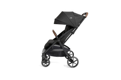 Joie Nutmeg Compact Stroller – Lightweight and Compact Stroller with One-Hand Fold (Shale)