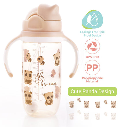 R for Rabbit Bubble Baby Sipper Bottle BPA Free Poly Propylene Material Yellow