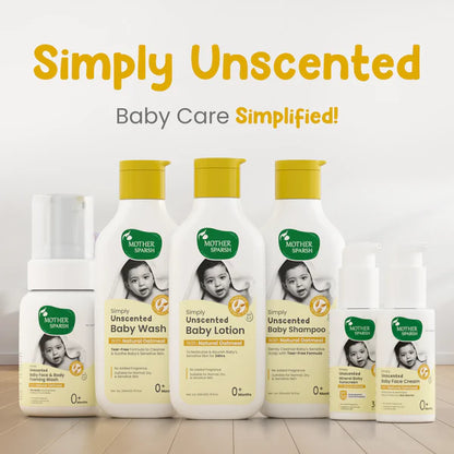 Mother Sparsh Simply Unscented Baby Lotion 200ml