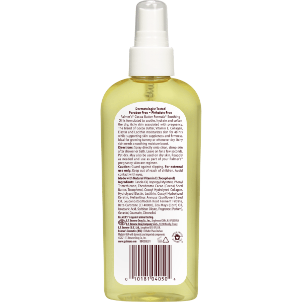 Palmer'S Cocoa Butter Formula Soothing Oil For Dry Itchy Skin, 150ml
