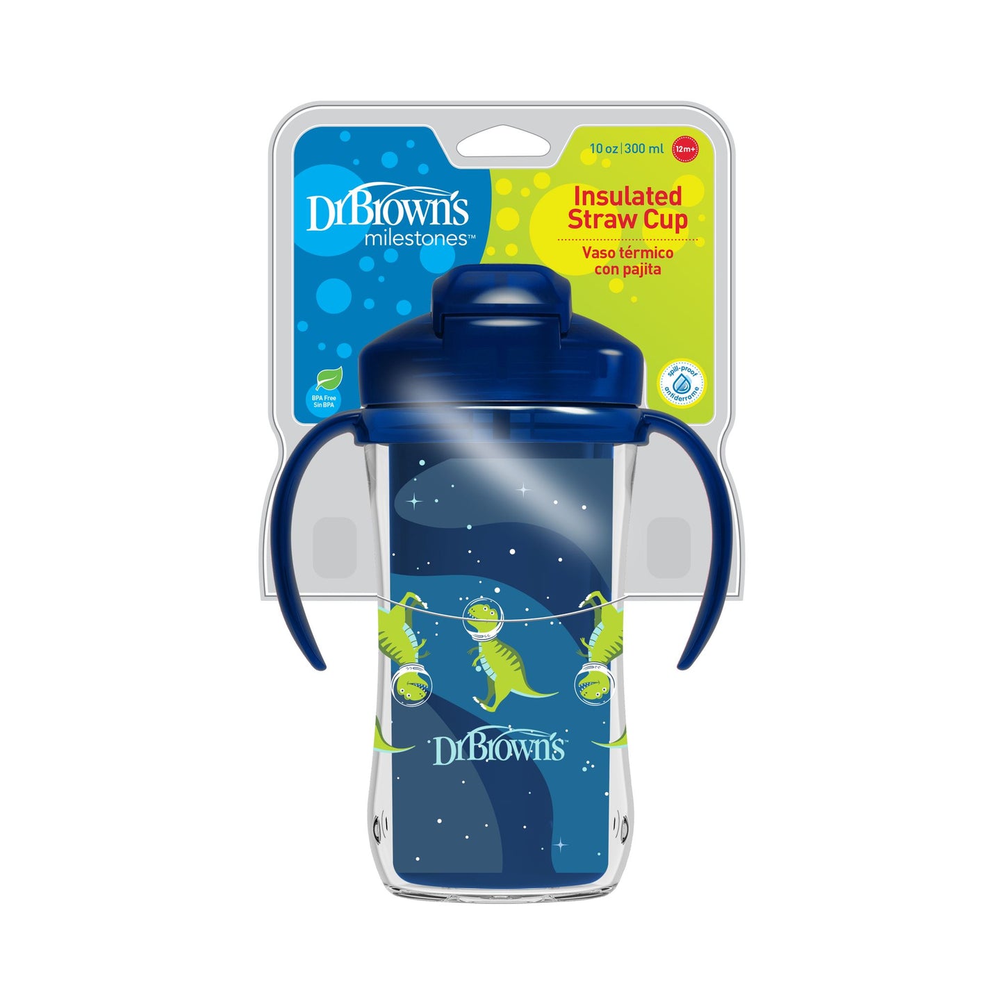 Dr. Brown's 10 oz/300 mL Insulated Straw Cup, 1-Pack