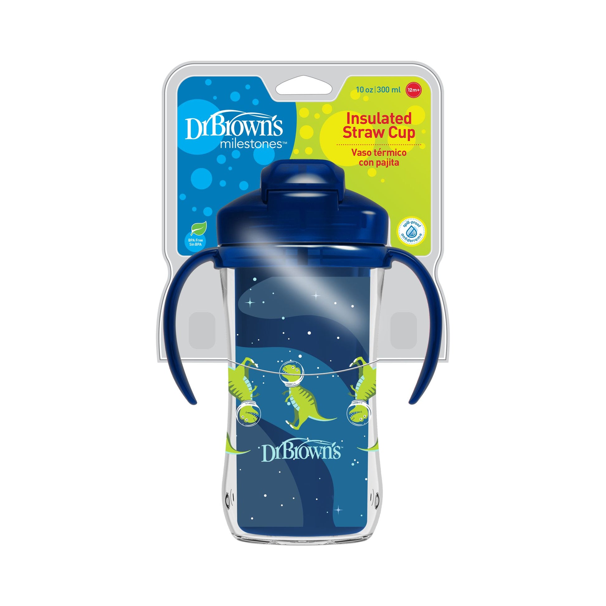 Dr. Brown's 10 oz/300 mL Insulated Straw Cup, 1-Pack