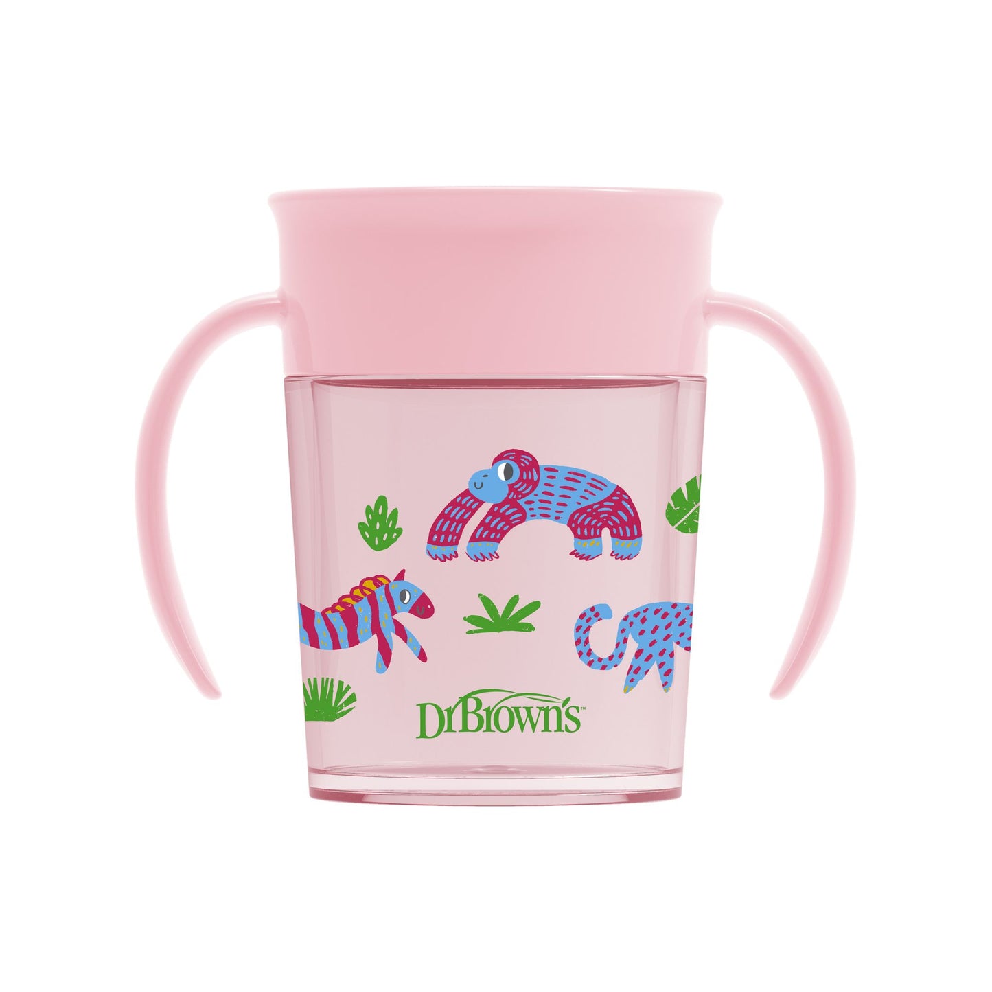Dr. Brown's Smooth Wall Cheers360 Cup w/Handles, 7 oz/200mL