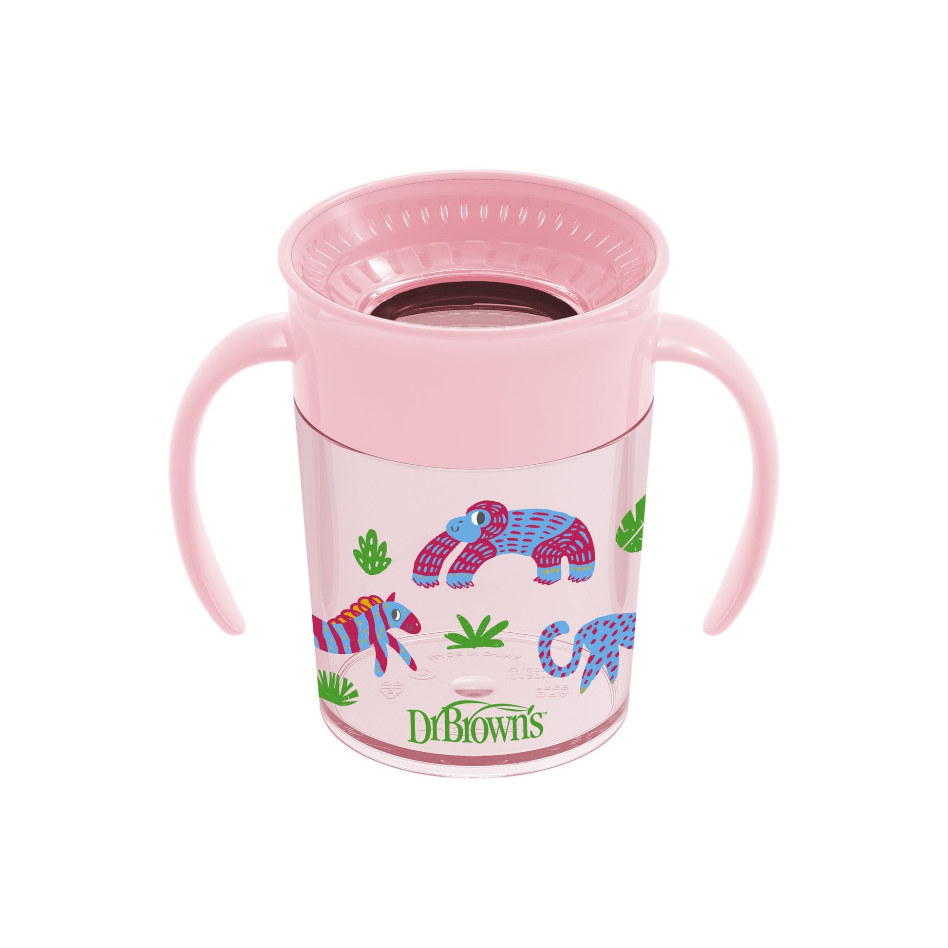 Dr. Brown's Smooth Wall Cheers360 Cup w/Handles, 7 oz/200mL