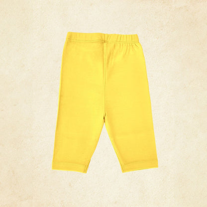 Tiny Lane Adorable and Comfortable Baby Clothing "Jungle Circus Sets" - Circus Jhabla, Lemon Yellow Pant, & Jungle Bib