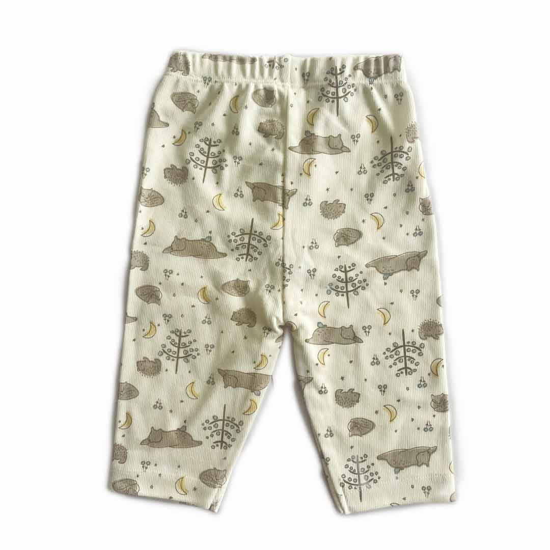 Tiny Lane Adorable and Comfortable Baby Clothing "Minty Night Sets" - Mint Green Jhabla & Cat Pant