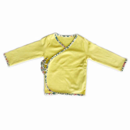 Tiny Lane Adorable and Comfortable Baby Clothing "QT Lemons" - Yellow Jhabla & Teal Pant