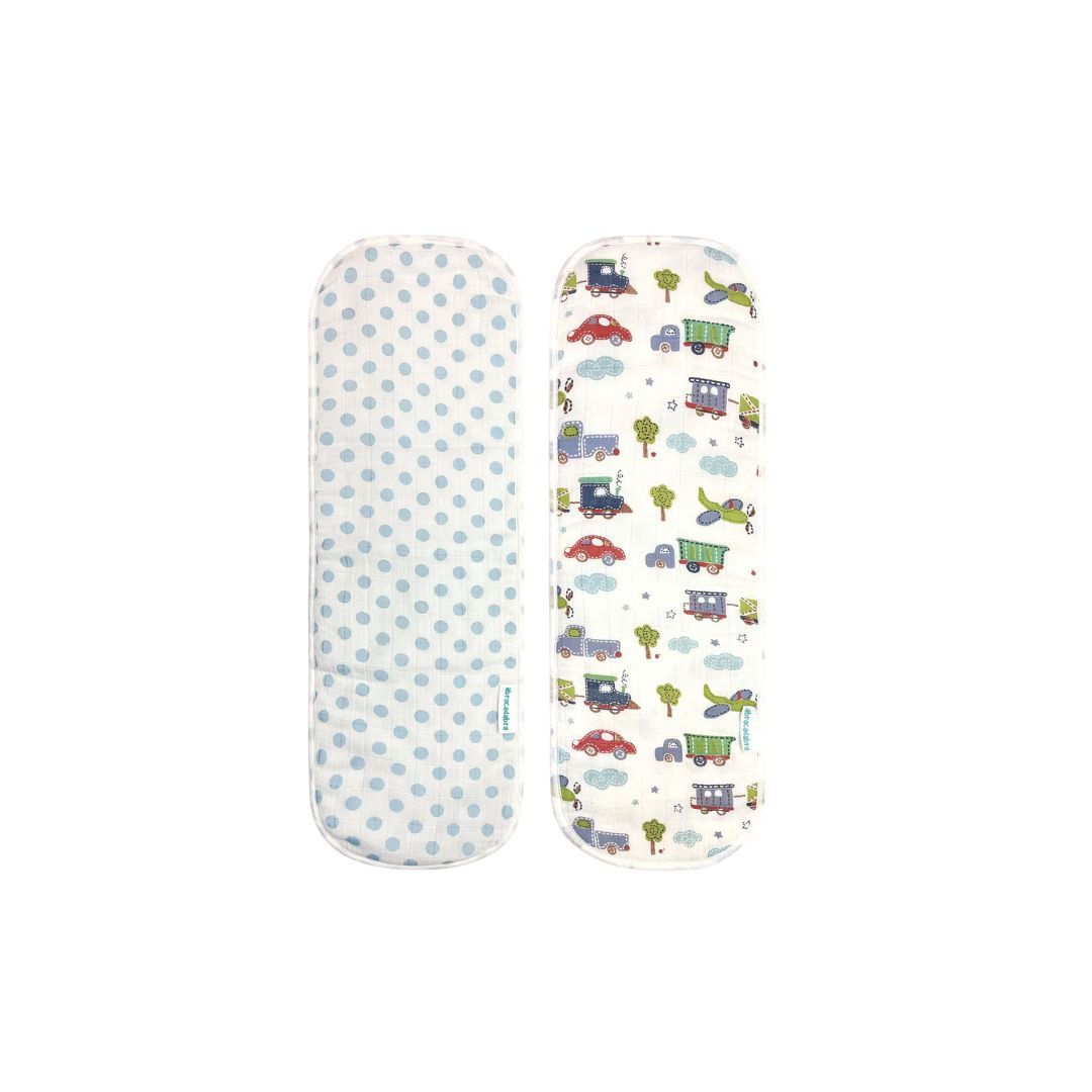 Abracadabra Muslin Burp Pad - Transport Pack of 2