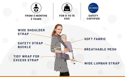 R for Rabbit Upsy Daisy Cool Baby Carrier