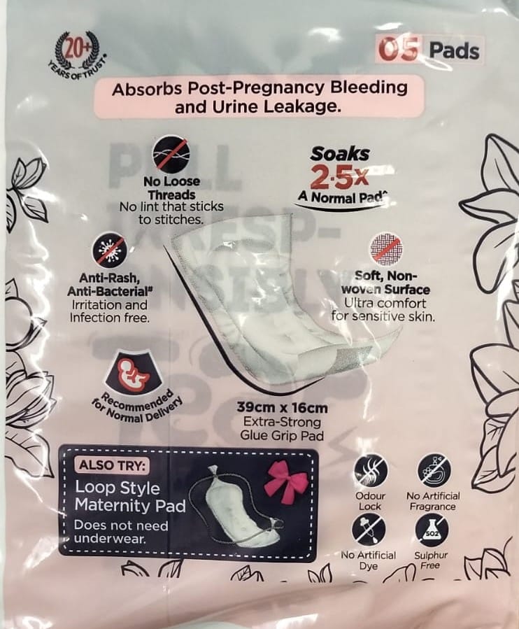 Friends Maternity Pad 5'S (Noble Hygiene)