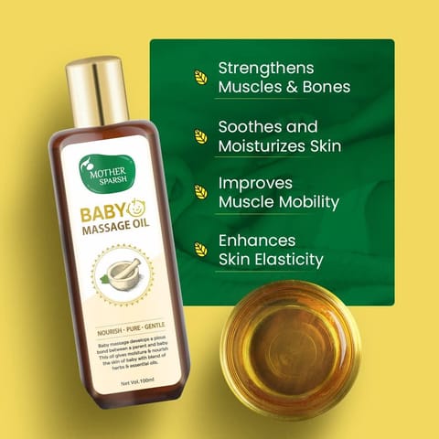 Mother Sparsh Baby Massage Oil 100ml