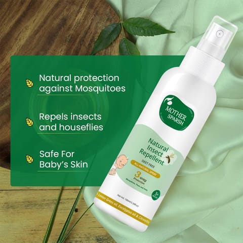 Mother Sparsh Natural Insect Repellant Spray 100ml