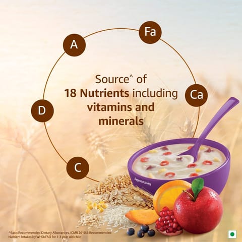 Nestle Cerelac Grains & Fruits Baby Cereal, 18 -24 mths, 300 gm