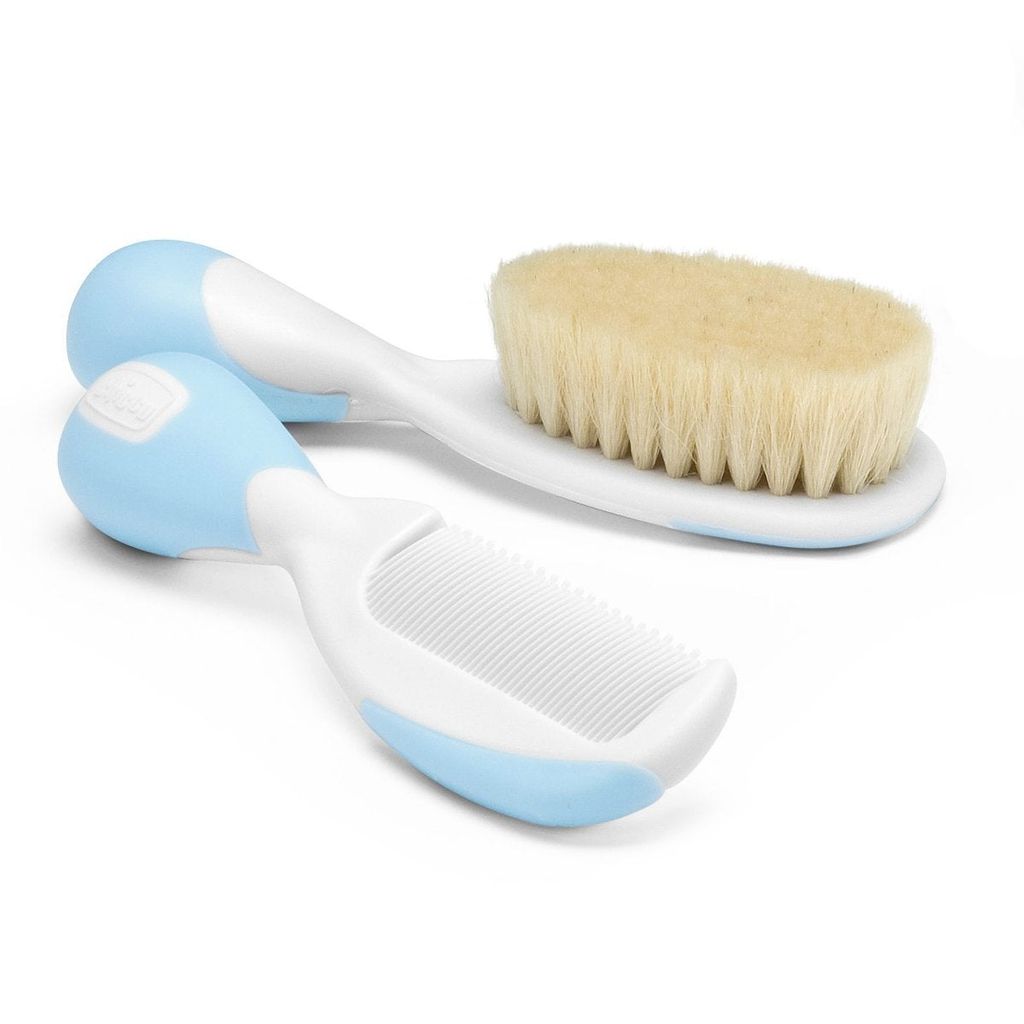 Chicco Brush And Comb (Light Blue)