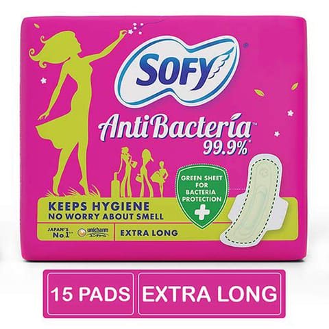 SOFY SANITARY PADS 15'S (UNICHARM)