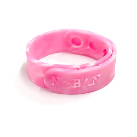 NBAN Blossom Pink anti-nausea wrist band for morning sickness