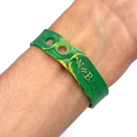 NBAN Forest Green anti-nausea wrist band for morning sickness