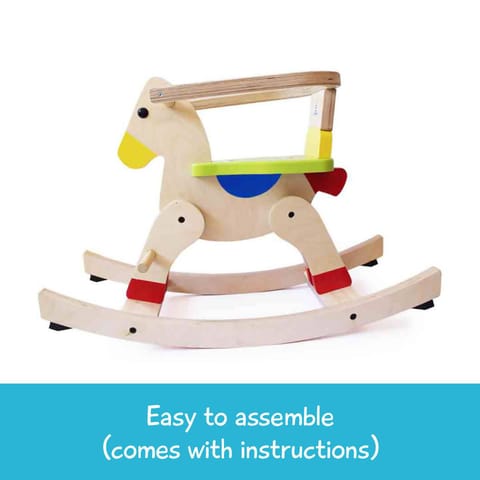 Shumee Wooden Rocking Horse