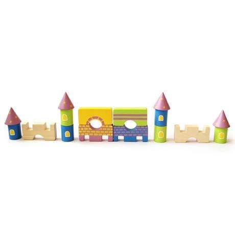Shumee Starry Castle and Fantasy Characters Wooden Blocks