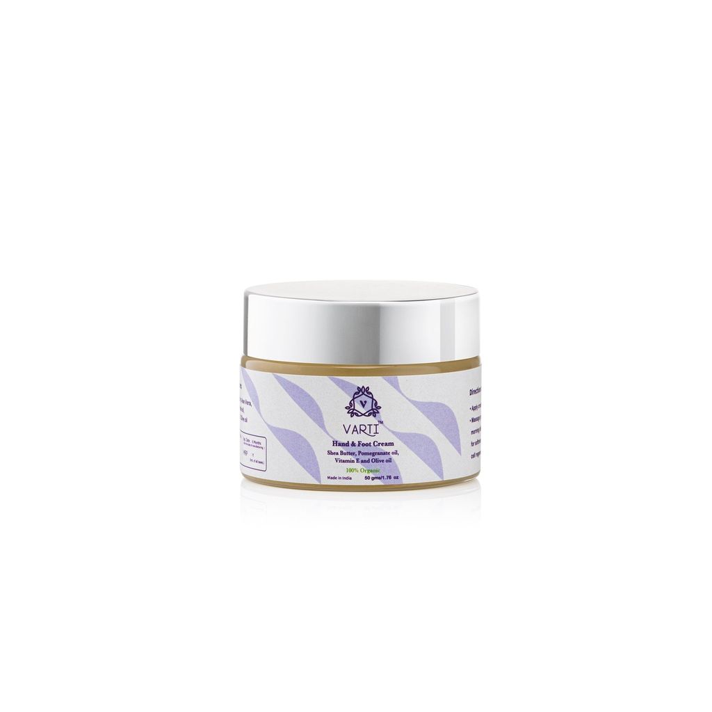 Varti-100% Organic &Chemical free Hand &Foot Cream 50g