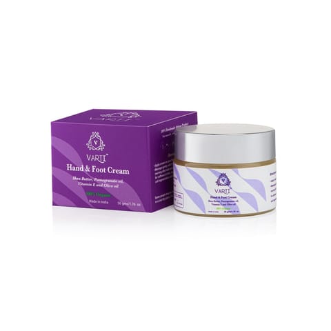 Varti-100% Organic &Chemical free Hand &Foot Cream 50g