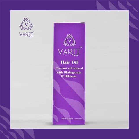 VARTI AYUSH Certified, 100% Organic and Chemical free Hair Massage Oil -100ml "Combo Pack Of 2"