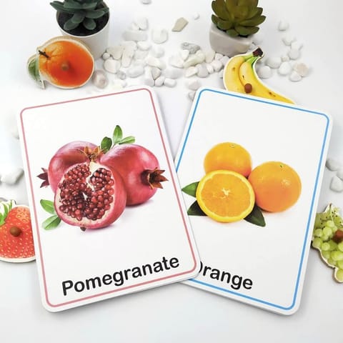 Vegetables & Fruits Flash card