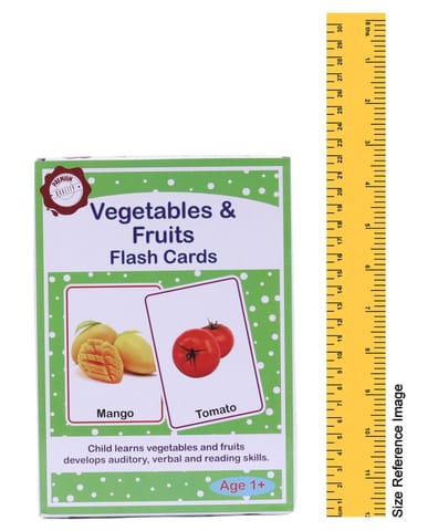 Vegetables & Fruits Flash card