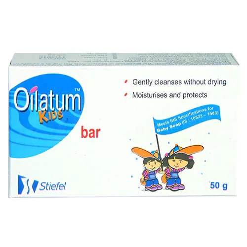 OILATUM KIDS BAR[GLAXO] 7V5 BW/W SOAP (50 gram)