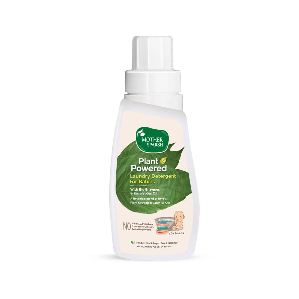Mother Sparsh Plant Powered Baby Liquid Detergent 200ml