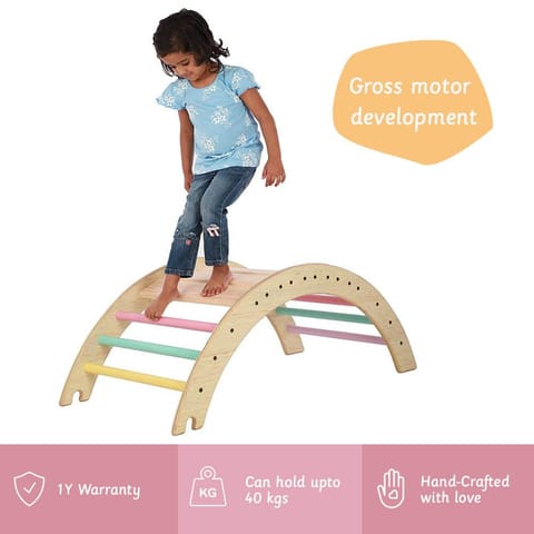 Ariro Toys Pikler Climbing Arch-Semi color