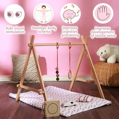 Ariro Toys Baby Floor Gym & Mobile