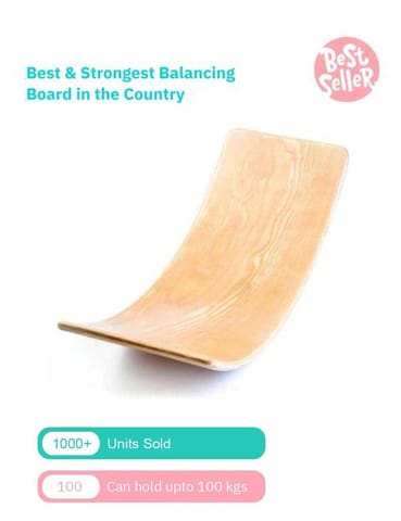 Ariro Toys Wooden Balancing board