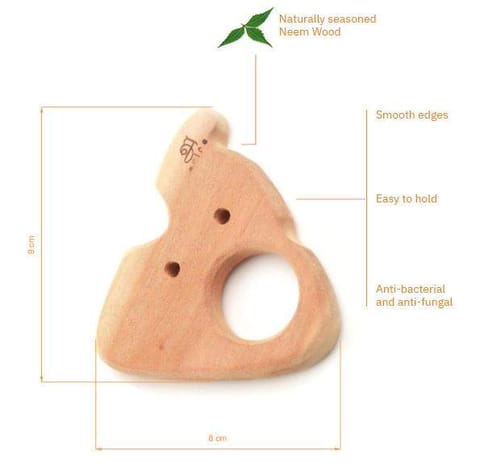 Ariro Toys Wooden Teethers-Vegetables