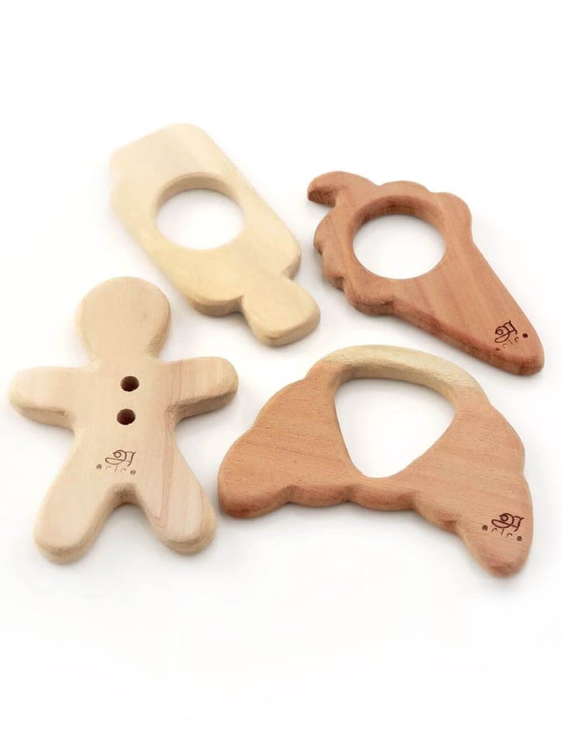 Ariro Toys Wooden Teethers-Treats