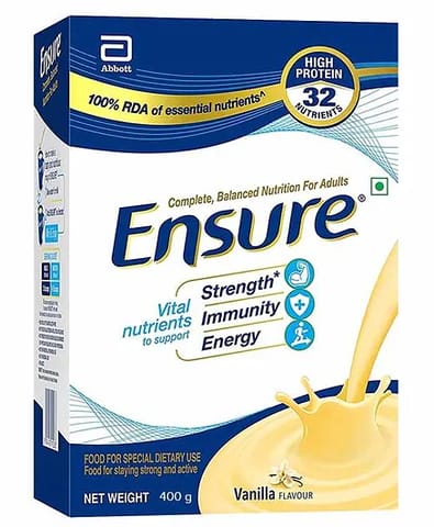 Ensure Vanilla Flavour Nutrition Drink - 400 gm