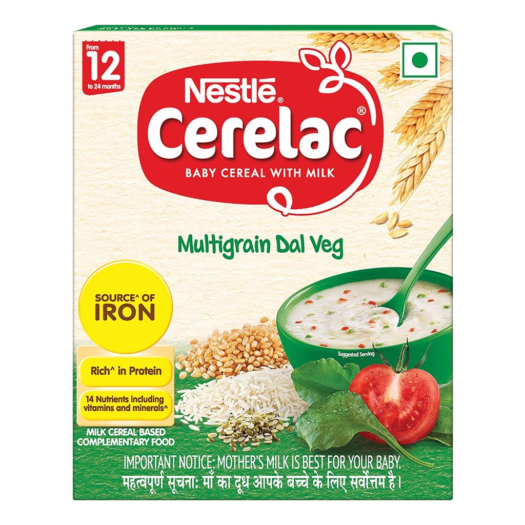 CERELAC MULTIGRAIN DAL VEG 300GM STAGE 4 (NESTLE)