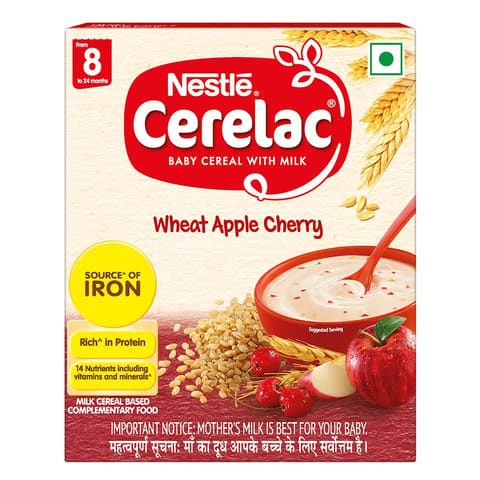 CERELAC WHEAT APPLE CHERRY STAGE 2 (NESTLE)