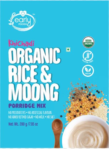 Early Foods Rice & Moong Khichdi Mix 200g