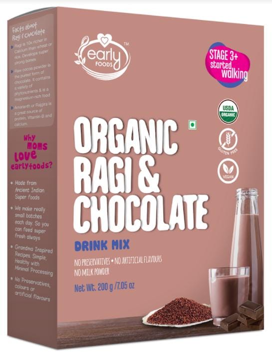 Early Foods Ragi & Chocolate Drink 200g