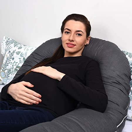 Mothersyard Full Body C Shape Maternity/Pregnancy Pillow