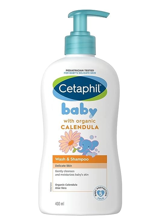 CETAPHIL BABY WASH SHAMPOO WITH CALENDULA 400ML