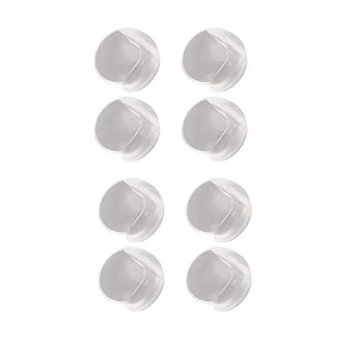 Safe-O-Kid-Packof 8-Kids Transparent Ball Shaped Corner Caps