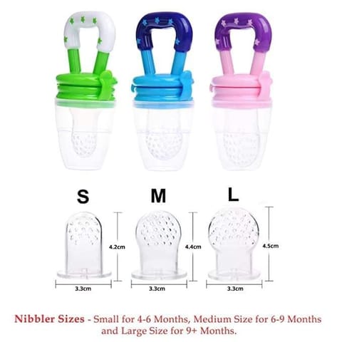 Safe O Kid-BPA-Free Fruit Nibbler For Baby-Pink