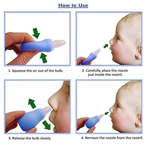 Safe O Kid-Baby Nose Cleaner Nasal Aspirator-Pink