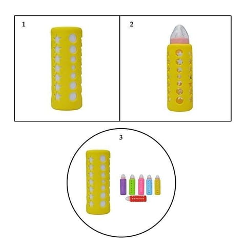 Safe-O-Kid Shampoo Child Safety Kit,Combo set-Blue&Yellow