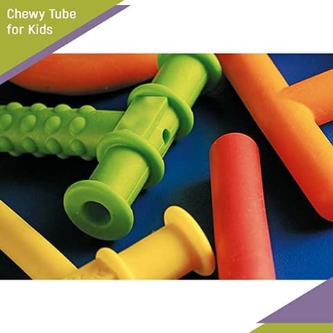 Safe-O-Kid Baby's Biting Skills Chewy Tube for Kids- Green
