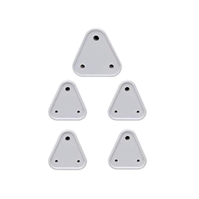 Safe O Kid-Socket Guards For Baby Safety-Pack of 10-White