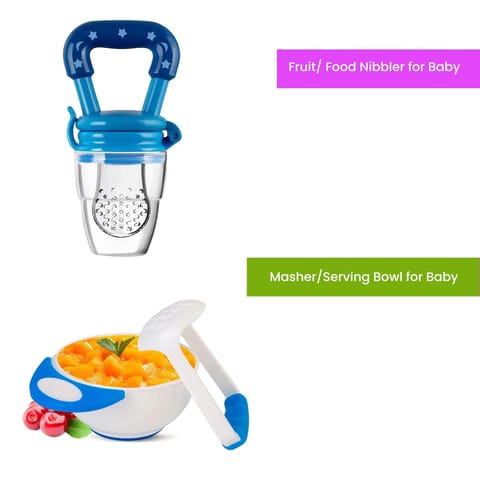 Safe-O-Kid Food Grinding Bowl and Fruit Nibbler for complete easy feeding
